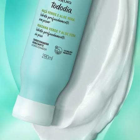 Acondicionador Hidratación Manzana Verde y Aloe Vera Tododia