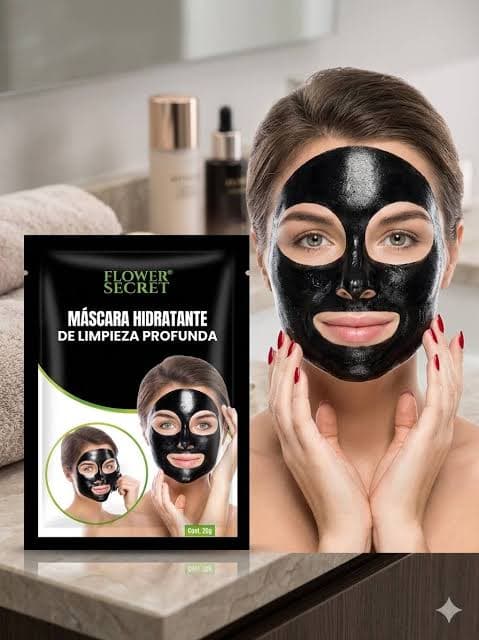 Máscara hidratante de limpieza profunda
