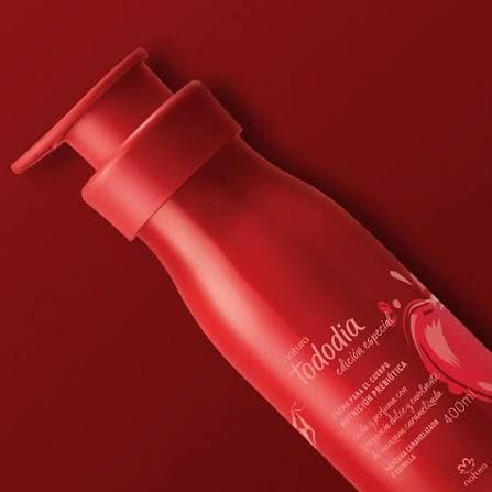 Crema nutritiva de manzana caramelizada y vainilla de Natura